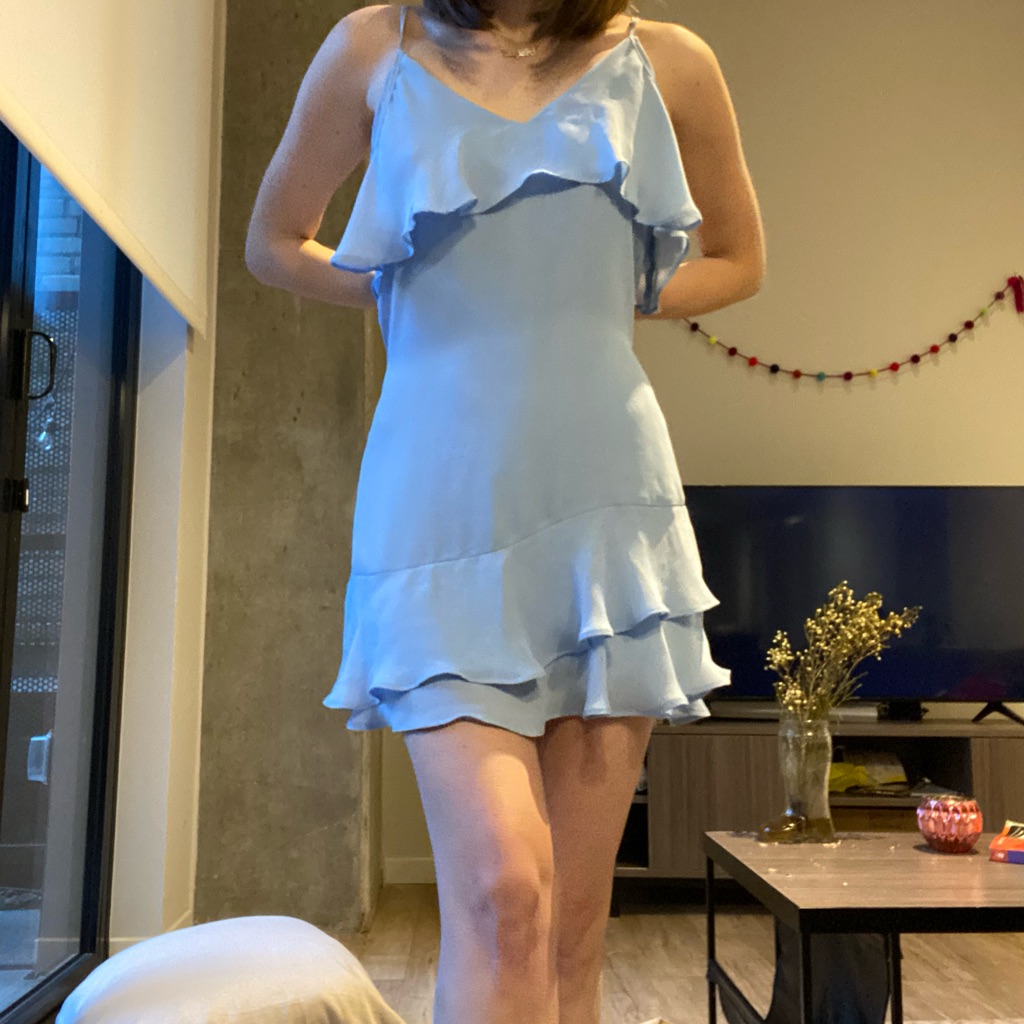 Nwt Parker Ny Baby Blue Dress